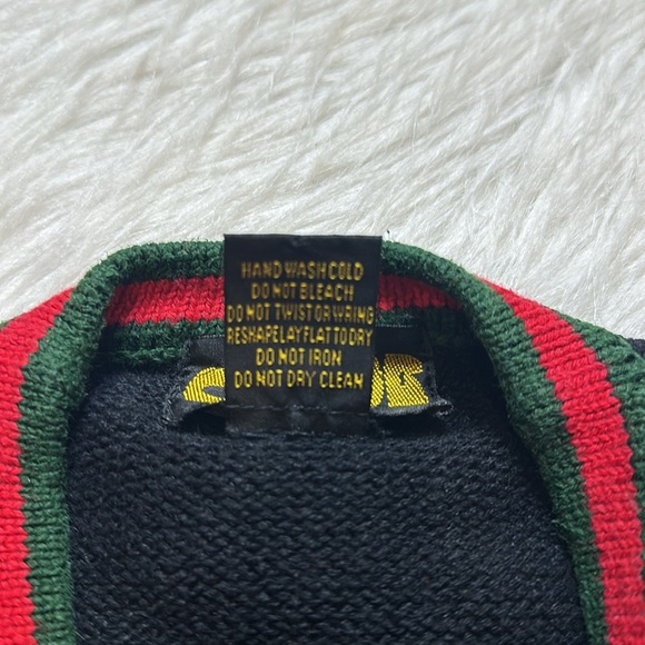 Vintage Santa in his Sleigh Ugly Christmas Sweater Size Small - Picture 5 of 8